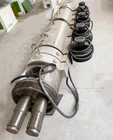 SPC Zemin Ekstrüzyon Makinesi yedek parçası Nitritli veya Bimetal Barrel ve vida