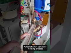 Otomatik fındık besleyicisi ve nokta kaynakcısı