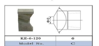 Nokta Kaynağı İçin KE-6-120'nin Pnömatik Uç Dresser Kesici Bıçak Boyutu
