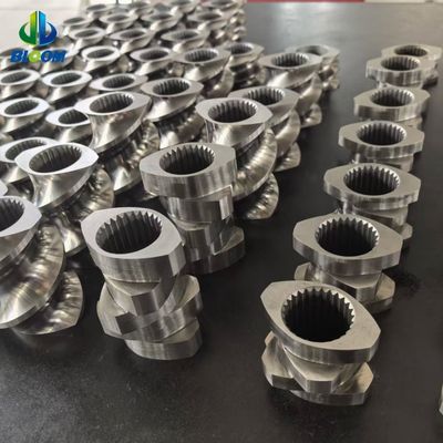 Kalite  High Precision Twin Screw Elements for Polymer Compounding in Plastic Industry Parallel Twin Screw Extruders fabrika
