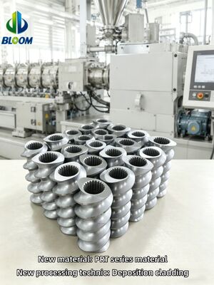 Kalite  High Wear-Resistance Twin Screw Extruder Elements with CNC Precision Machining and HRC 58-62 Hardness fabrika