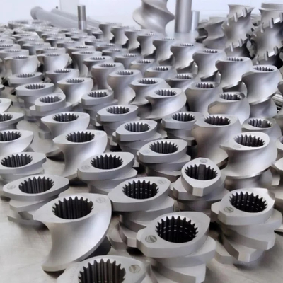 PVC Makinesi için 316L Plastik Ekstruder Çift Vidalı Namlu