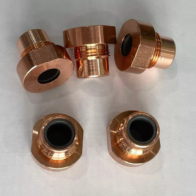 KCF Sleeve Bolt For Stud Welding Electrodes Özel Boyut / Tasarım CuCrZr Karbon Çelik Yaprak için
