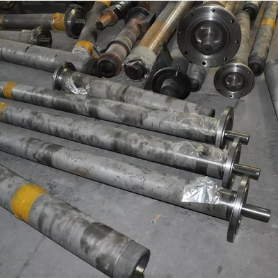 PVC Ekstrüzyon İçin Sprey Kaynak Tek Ekstruder Vidası ve Namlu