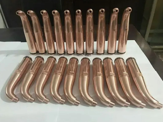 Punta Kaynak Makinesi Elektrod Kolu Krom Zirkonyum Bakır Özel Şekilli