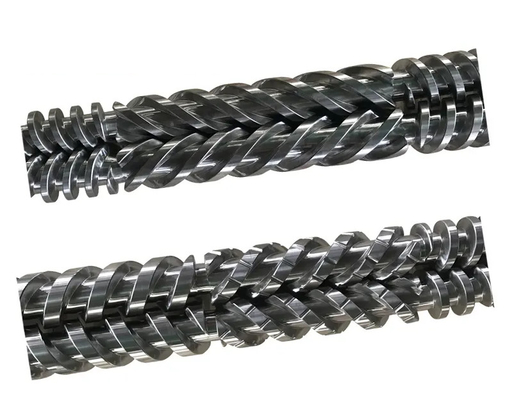 MIKROSAN MCV55 MCV67 MCV110 PVC Boru Profili WPC için Paralel Çift Vidalı Namlu
