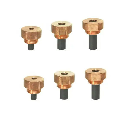 KCF Sleeve Bolt For Stud Welding Electrodes Özel Boyut / Tasarım CuCrZr Karbon Çelik Yaprak için