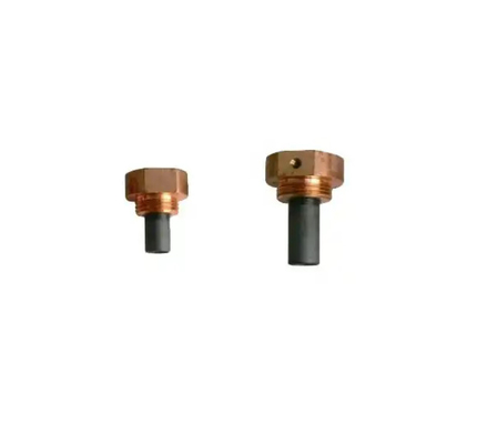 KCF Sleeve Bolt For Stud Welding Electrodes Özel Boyut / Tasarım CuCrZr Karbon Çelik Yaprak için