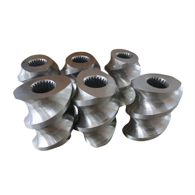PTFE ETFE FEP PFA PVDF Plastik ekstrüder parçaları Giyim Direnci Tam Set Bimetallik vida segmentleri Fıçı ve kaplama
