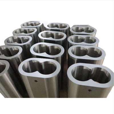 Ekstrüder Değişimi Masterbatch için Kullanım Direncili vida fıçı PTFE ETFE FEP PFA PVDF