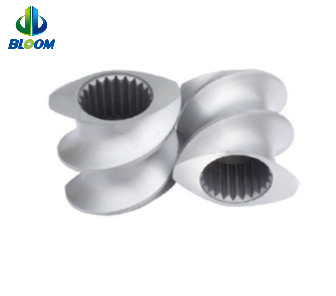 Yüksek performanslı Bimetal Barrel ve Çift vida elemanları Ekstrüzyon için mükemmel bir kombinasyon