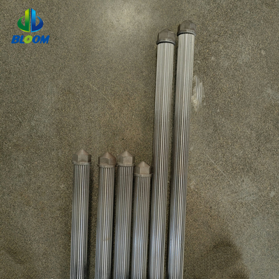 Super Anti Wear Plastik Ekstrüder Aksesuarları Masterbatch ve Polimer Üretimi İçin vida şaftı