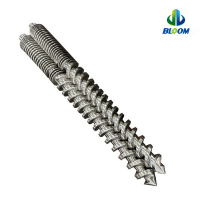 Yüksek Performanslı Konik İkiz vida ve Fıçı PVC Yaprak boru hattı üretimi için