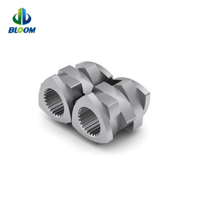 Paralel Co Rotating Twin Screw Plastik Ekstrüder PEEK Üretimi İçin Nikel Alaşımlı Vuruş