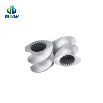 Paralel Co Rotating Twin Screw Plastik Ekstrüder PEEK Üretimi İçin Nikel Alaşımlı Vuruş