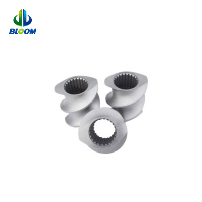 Paralel Co Rotating Twin Screw Plastik Ekstrüder PEEK Üretimi İçin Nikel Alaşımlı Vuruş