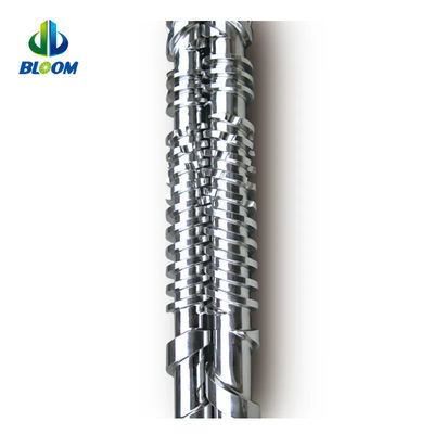 PVC WPC TPE TPU Üretimi İçin Bimetal Konik Çift vida ve Fıçı