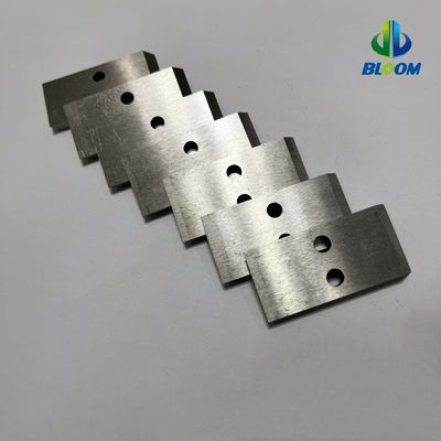 Özel Blade Özel Şekilli Küçük Endüstriyel Makine Bıçağı Gıda Paketleme Plastik Geri Dönüştürme SS Çelik Kullanım Direnci
