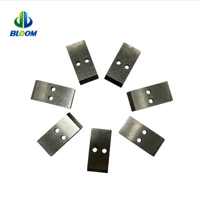 Özel Blade Özel Şekilli Küçük Endüstriyel Makine Bıçağı Gıda Paketleme Plastik Geri Dönüştürme SS Çelik Kullanım Direnci
