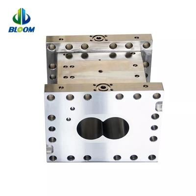 PEEK üretimi için Bimetal Dövenli Fıçı Ekstrüder Çubuk Ekstrüder Fıçı Tünel