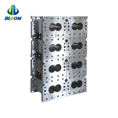 PEEK üretimi için Bimetal Dövenli Fıçı Ekstrüder Çubuk Ekstrüder Fıçı Tünel