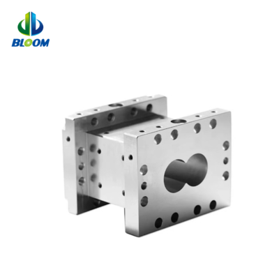 PEEK üretimi için Bimetal Dövenli Fıçı Ekstrüder Çubuk Ekstrüder Fıçı Tünel