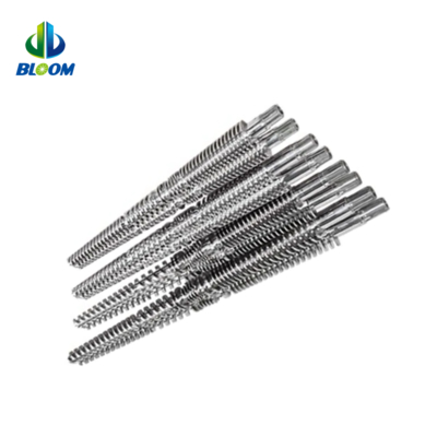 PVC WPC boru levhası için Bimetallik Konik İkiz vida ve fıçı