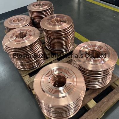 Direniş kaynak için CuCrZr Alaşım dikiş kaynak tekeri