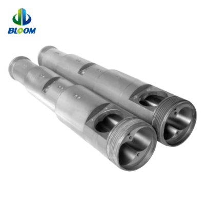 Plastik ve Kauçuk Ekstrüzyonu için Yüksek Doğrulukta Bimetalik Konik Çift Vidalı Kovan