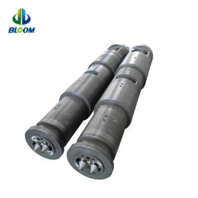 Plastik ve Kauçuk Ekstrüzyonu için Yüksek Doğrulukta Bimetalik Konik Çift Vidalı Kovan