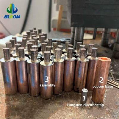 Resistance Spot Welding Electrode with Tungsten