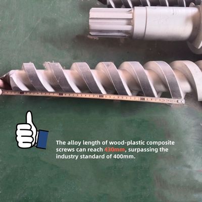 Plastik ve Kauçuk Ekstrüzyonunda İlerleyen Sıkıştırma için Yüksek Doğrulukta 38CrMoAlA Konik Çift Vidalı Kovan