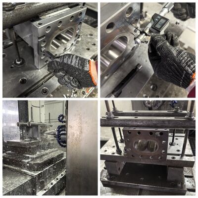 Plastik Karışım Ekstrüderi için Yüksek Mukavemetli Çift Vidalı Kovan