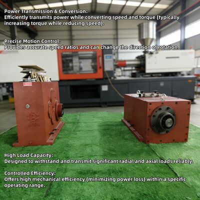 SJ SZ65 Serisi Yüksek Dönüşüm Dönüşümlü Dikey Tek vidalı Ekstrüder için Delek Kutusu