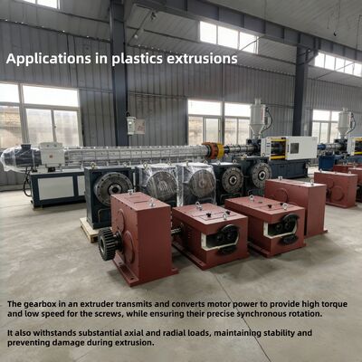 SJ SZ65 Serisi Yüksek Dönüşüm Dönüşümlü Dikey Tek vidalı Ekstrüder için Delek Kutusu