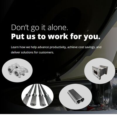 CNC hassas işlenmiş çift vidalı ekstrüder parçaları özel boyutlarda aşınma ve korozyona dirençli