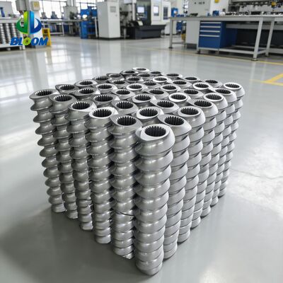 CNC hassas işlenmiş çift vidalı ekstrüder parçaları özel boyutlarda aşınma ve korozyona dirençli