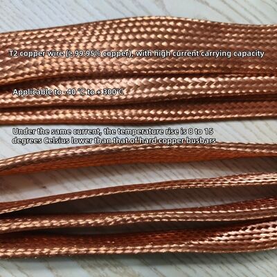 Özelleştirilebilir Boyutlar Elektriksel Sistemler için Yüksek İletici Verimlilik ve titreşim emicilik ile Bakır Özenli Busbar