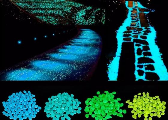 Peyzaj Yolu İçin 3mm Lüminesan Plastik Sır Arnavut Kaldırımı