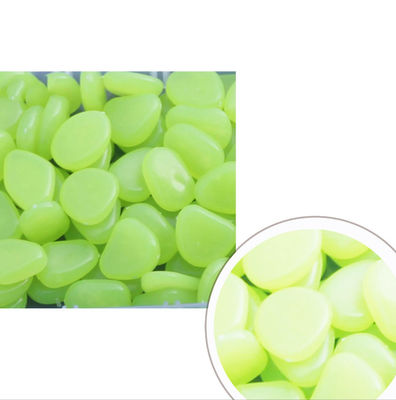 1.5mm Glow Karanlık Çakıllar Glow Çakıllar Yard Ev Dekorasyon Aksesuarları için