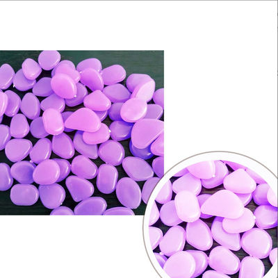1.5mm Glow Karanlık Çakıllar Glow Çakıllar Yard Ev Dekorasyon Aksesuarları için