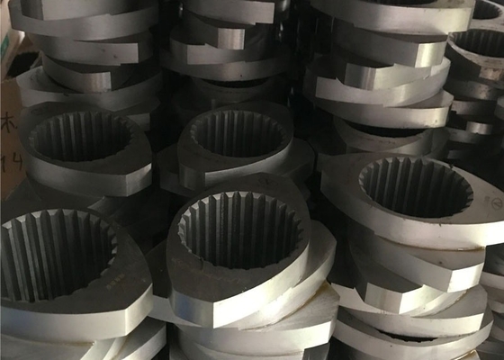 Komple 316L Çift Vidalı Eleman Bileşik Ekstrüder için