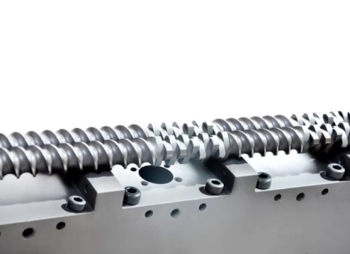 STS 65 Plastik Ahşap Extruder Vida Elemanları Boyutsal Kararlılık